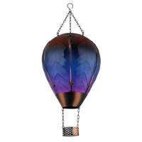 SOLÁRNÍ SVÍTIDLO 27/37 cm - černá/vícebarevná, Design, kov/plast (27/37cm) - Globo