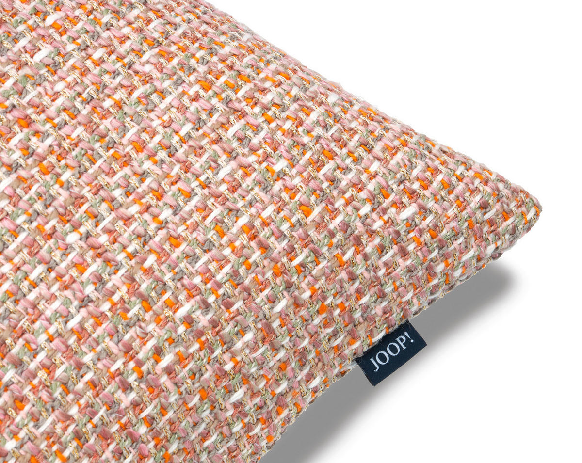KISSENHÜLLE J!Grand 40/40 cm  - Creme/Rosa, Basics, Textil (40/40cm) - Joop!