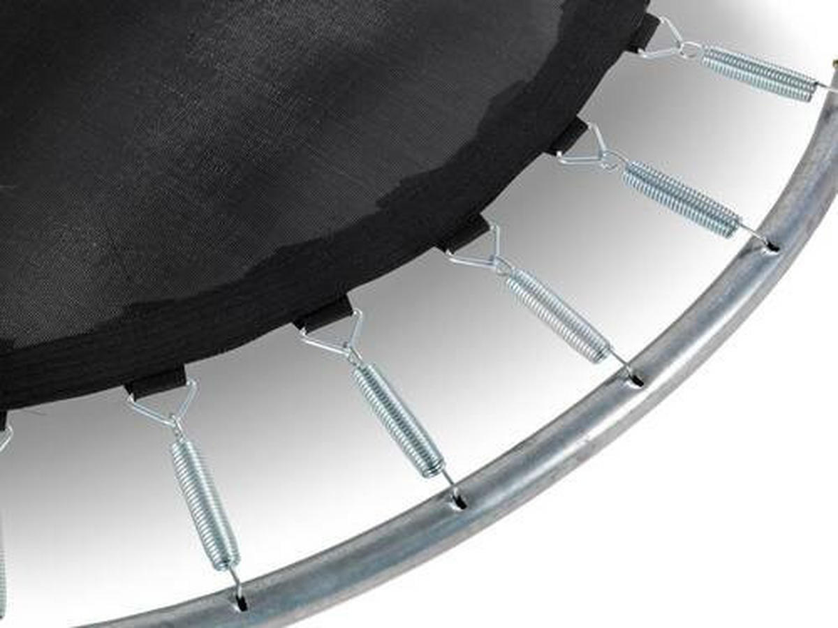 TRAMPOLIN EXIT GROUND Ø305 305/203 cm  - Schwarz, KONVENTIONELL, Kunststoff/Metall (305/203cm) - EXIT Toys