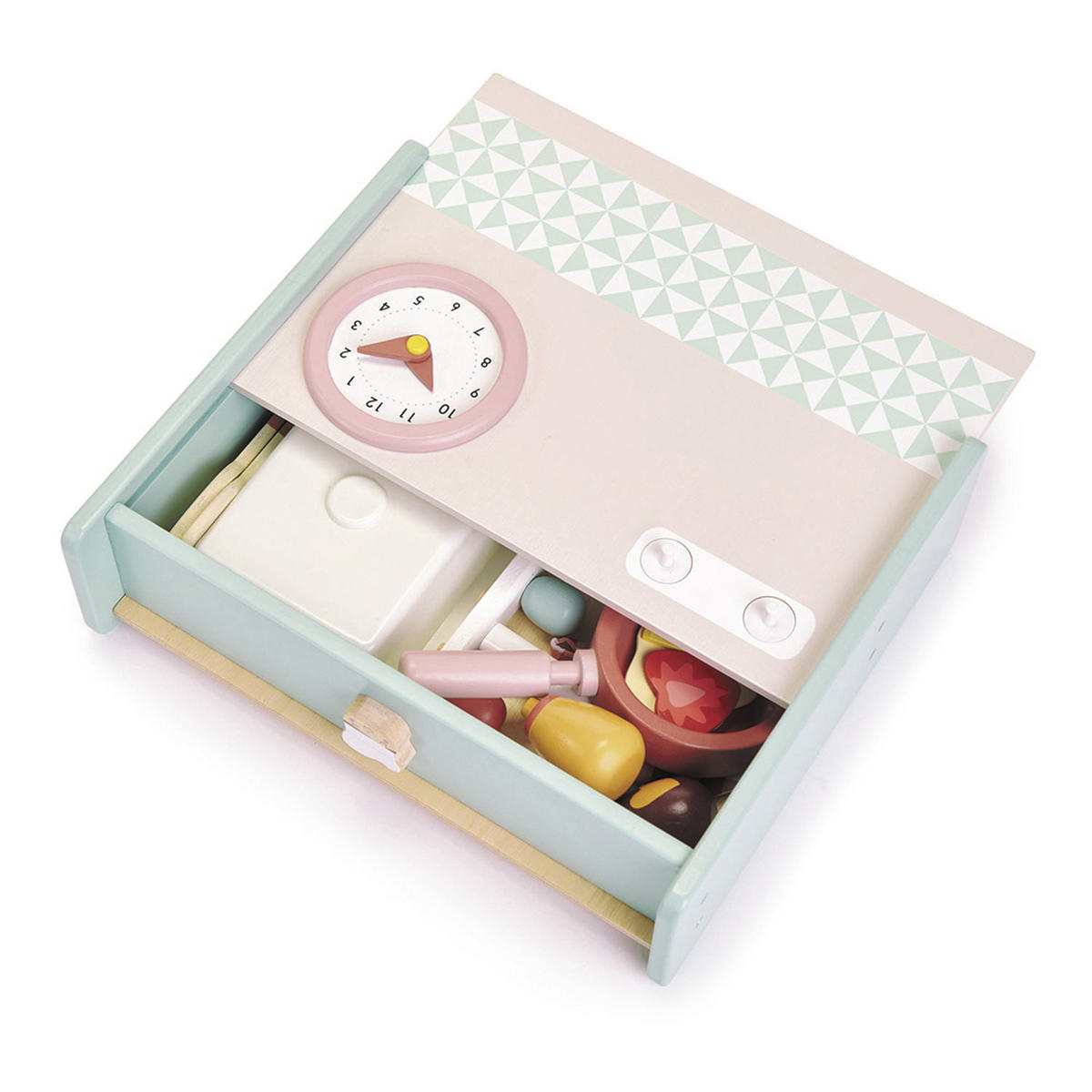 KINDERKÜCHE - Hellbraun/Rosa, Trend, Holz (31/10/28cm)