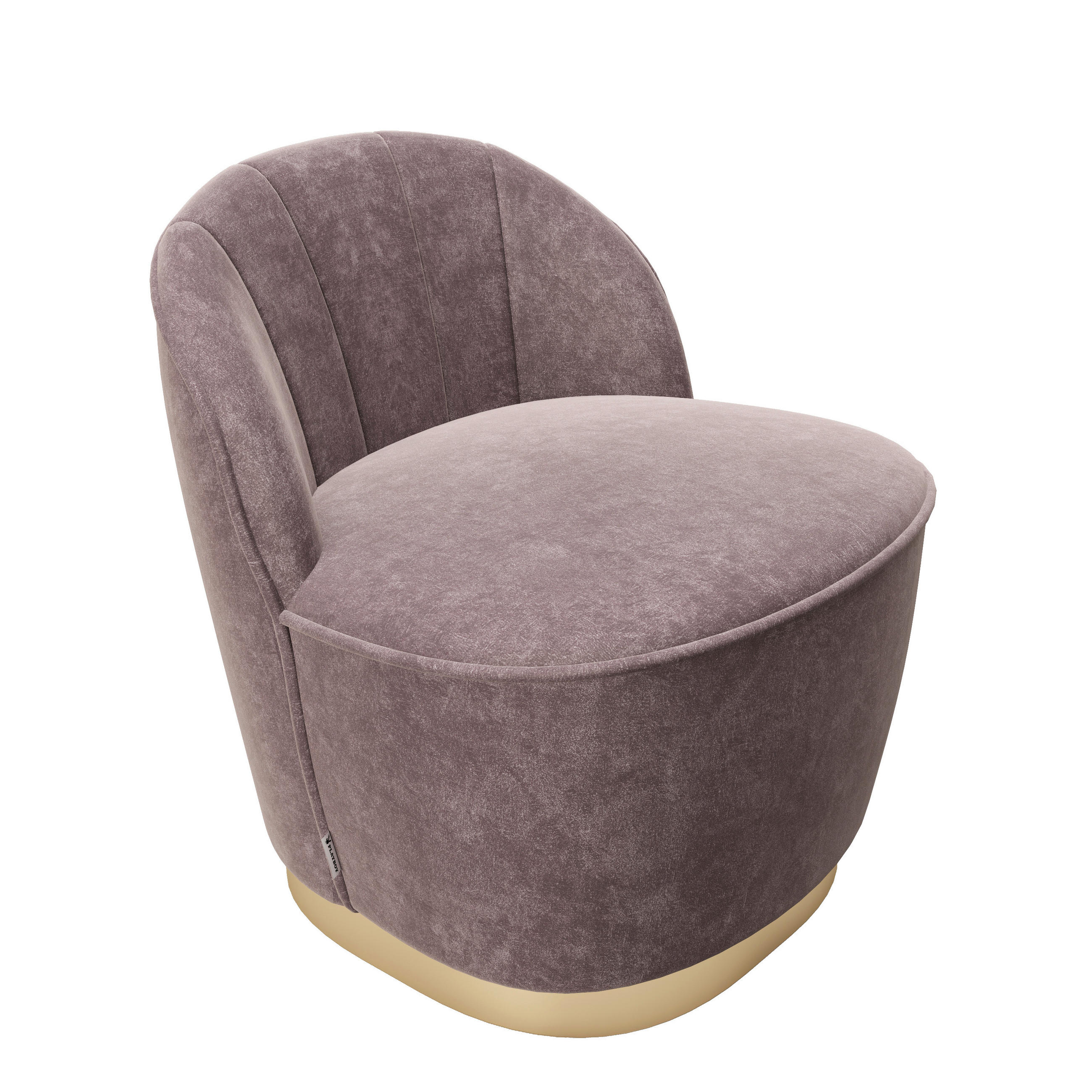 FOTELJ, roza tekstil - roza, Konvencionalno, tekstil (67/70/71cm) - Playboy