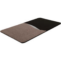 BADEMATTE Taupe 70/120 cm  - Taupe, Basics, Kunststoff/Textil (70/120cm) - Grund