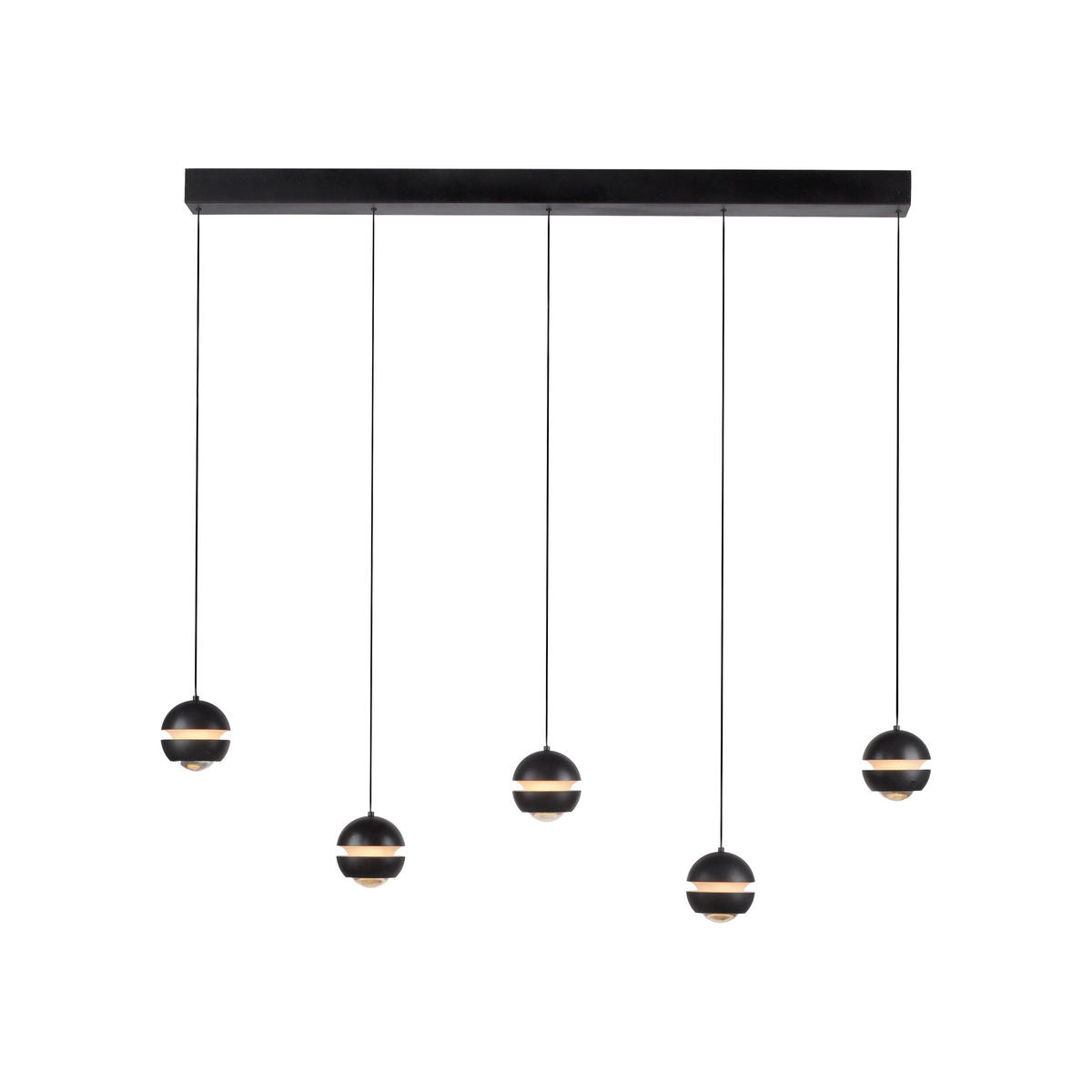 LED-PENDELLEUCHTE 110/10/220 cm  - Schwarz, Design, Kunststoff/Metall (110/10/220cm) - Schöner Wohnen