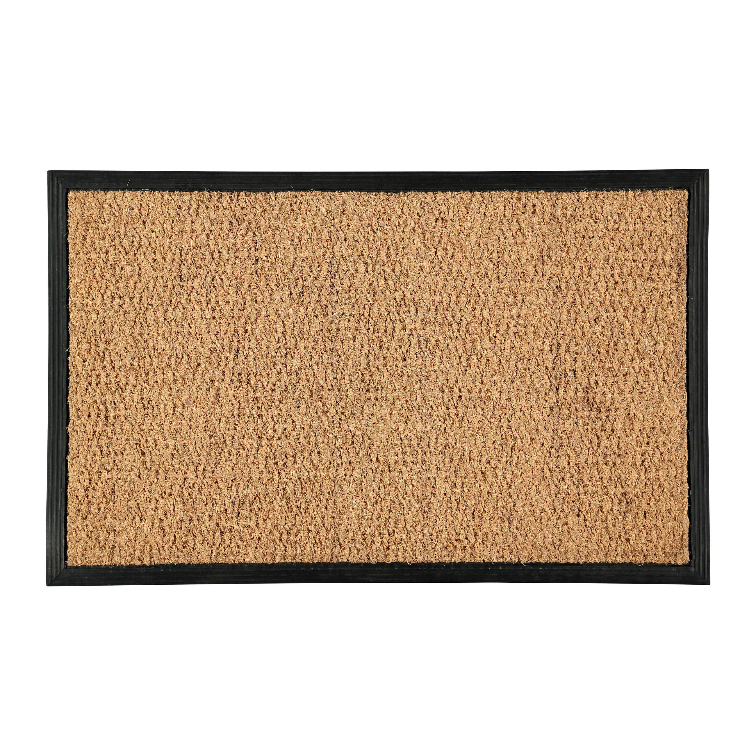 DÖRRMATTA - svart/naturfärgad, Basics, naturmaterial (50/1/80cm)