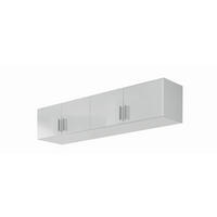 AUFSATZSCHRANK 181/39/54 cm   - Weiss Hochglanz/Weiss, Design, Holzwerkstoff/Kunststoff (181/39/54cm) - Carryhome