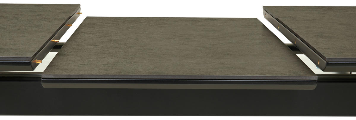STOL ZA BLAGOVAONICU  antracit, crna  metal, keramika, drvni materijal      - crna/antracit, Lifestyle, drvni materijal/metal (160-200/76/90cm) - MID.YOU