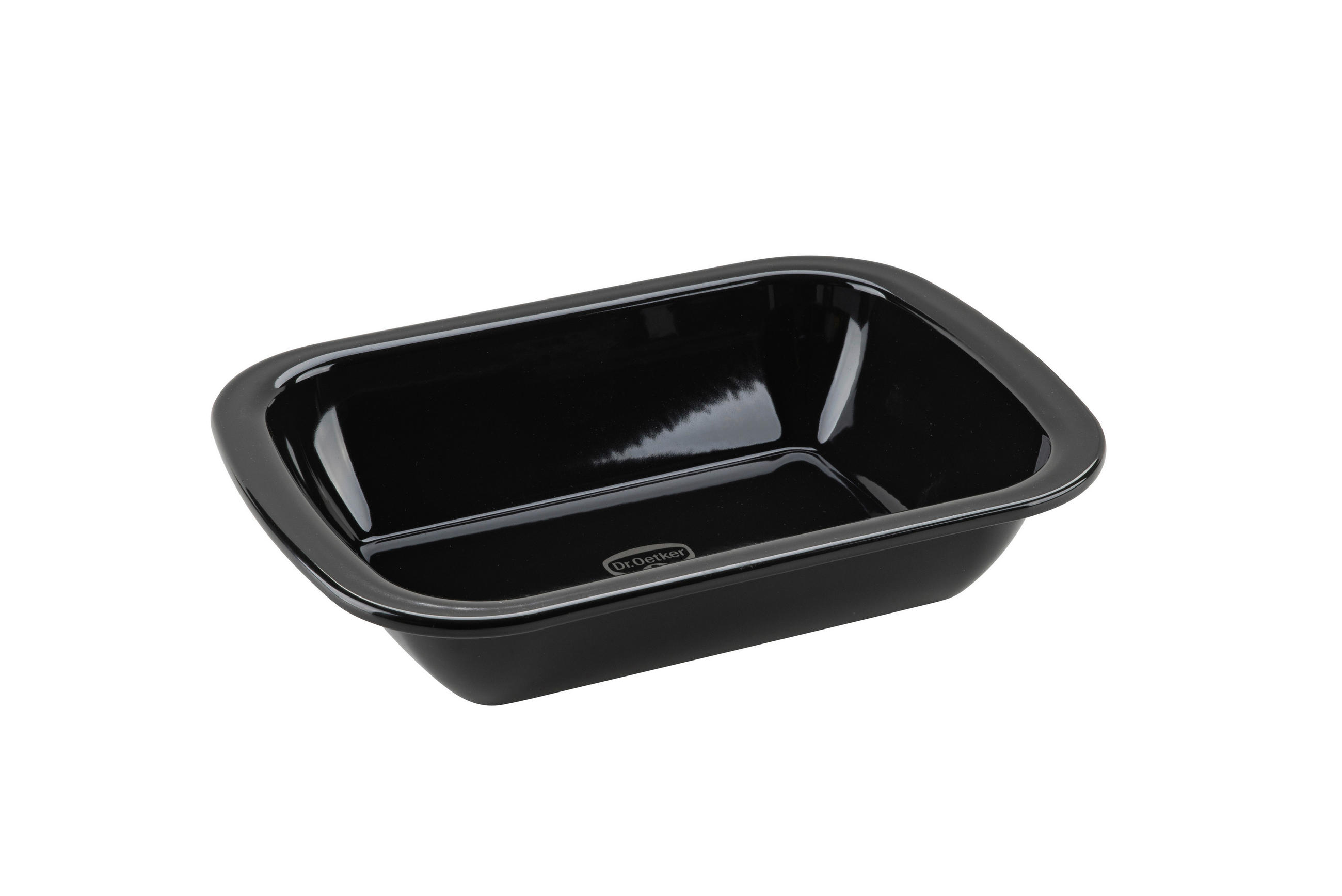 AUFLAUFFORM Metall  - Schwarz, KONVENTIONELL, Metall (28/6/21cm) - Dr.Oetker