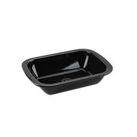AUFLAUFFORM Metall  - Schwarz, KONVENTIONELL, Metall (28/6/21cm) - Dr.Oetker