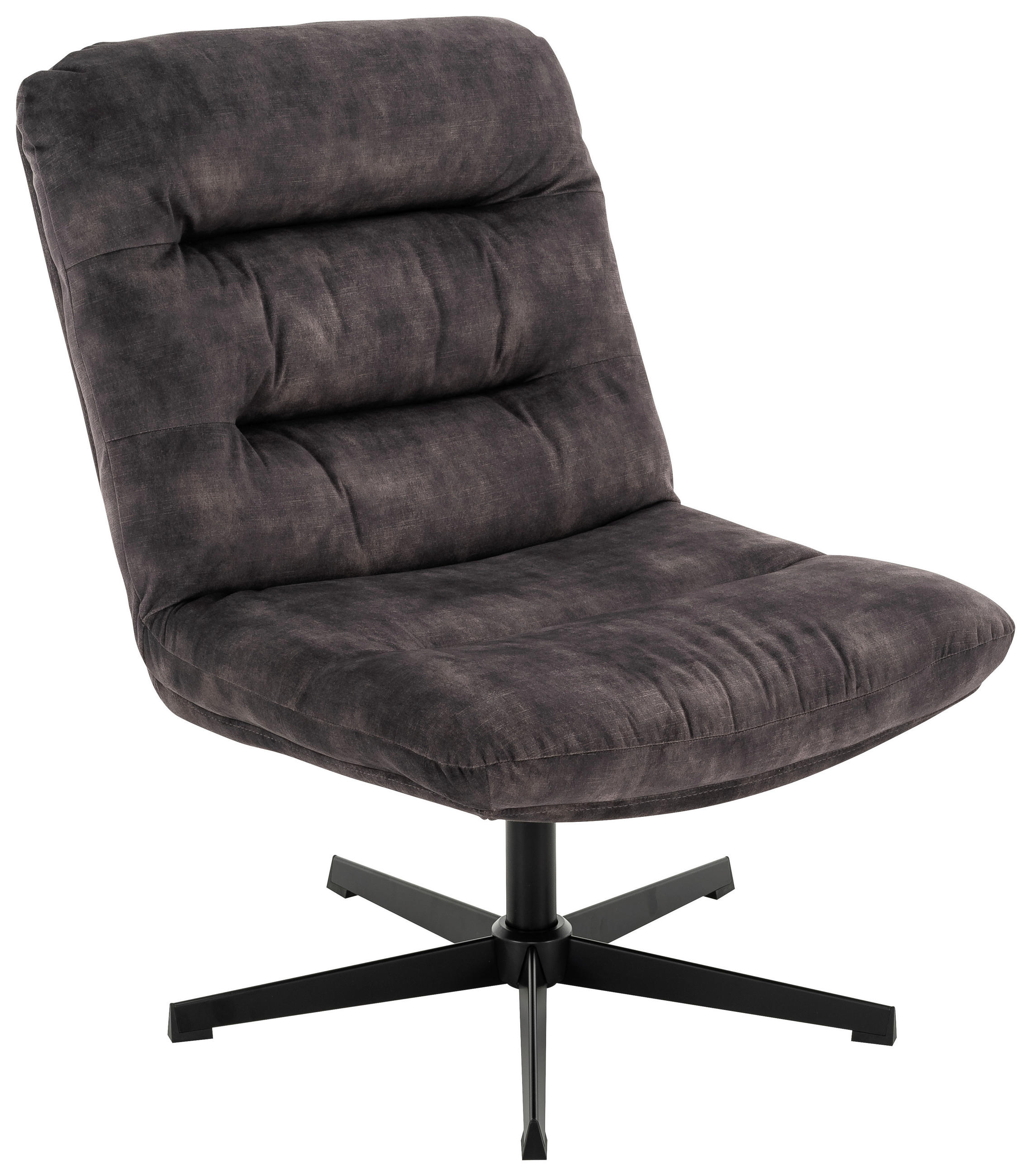 FOTOLIU in textil gri  - negru/gri, Modern, metal/textil (68/91/82cm) - Carryhome