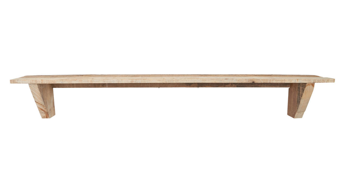 WANDBOARD in Hellbraun  - Hellbraun, Natur, Holz (150/20/22cm)