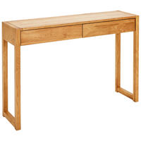 KONSOLENTISCH furniert, massiv Naturfarben  - Naturfarben, KONVENTIONELL, Holzwerkstoff (120/33/80cm) - MID.YOU