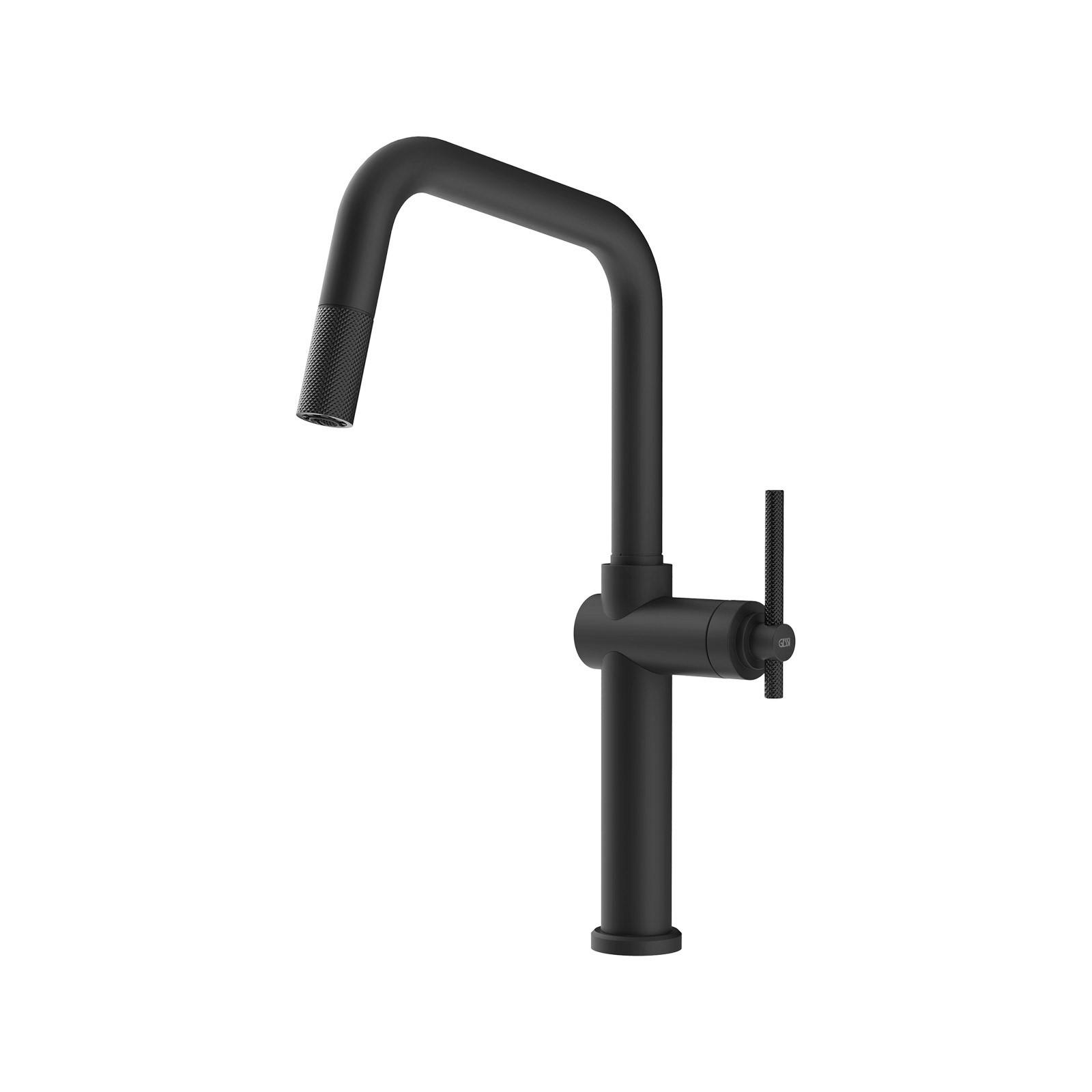 KÜCHENARMATUR - Schwarz, Basics, Keramik/Metall (12,7/43,1/27,9cm) - HKT