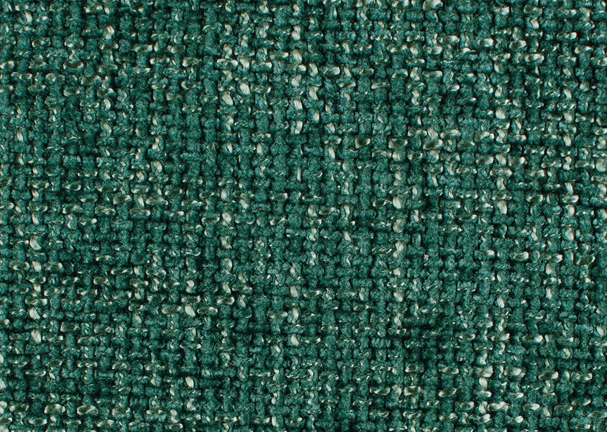 ECKSOFA in Flachgewebe Blau, Grün  - Blau/Schwarz, Design, Textil/Metall (153/339cm) - Moderano
