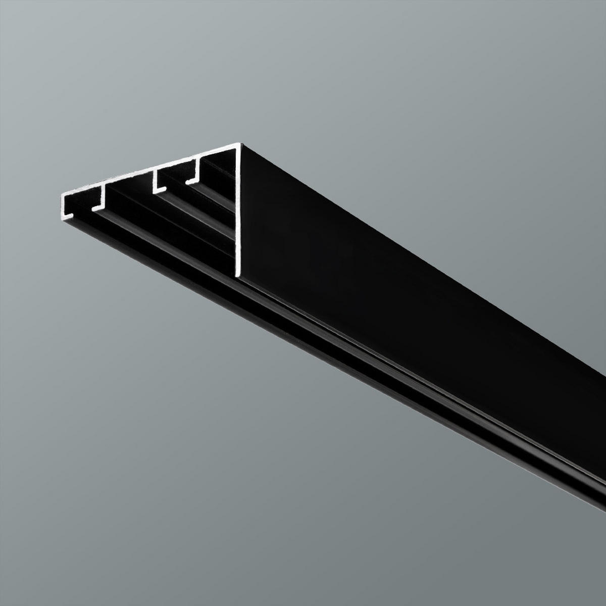 KLIZAČ crna, metal - crna, Osnovno, metal (300cm) - Homeware