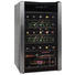 WEINKÜHLSCHRANK WKS 1-36 - Schwarz, Design, Glas/Metall (49/84,2/44cm) - Silva Homeline WEINKÜHLSCHRANK WKS 1-36 - Schwarz, Design, Glas/Metall (49/84,2/44cm) - Silva Homeline