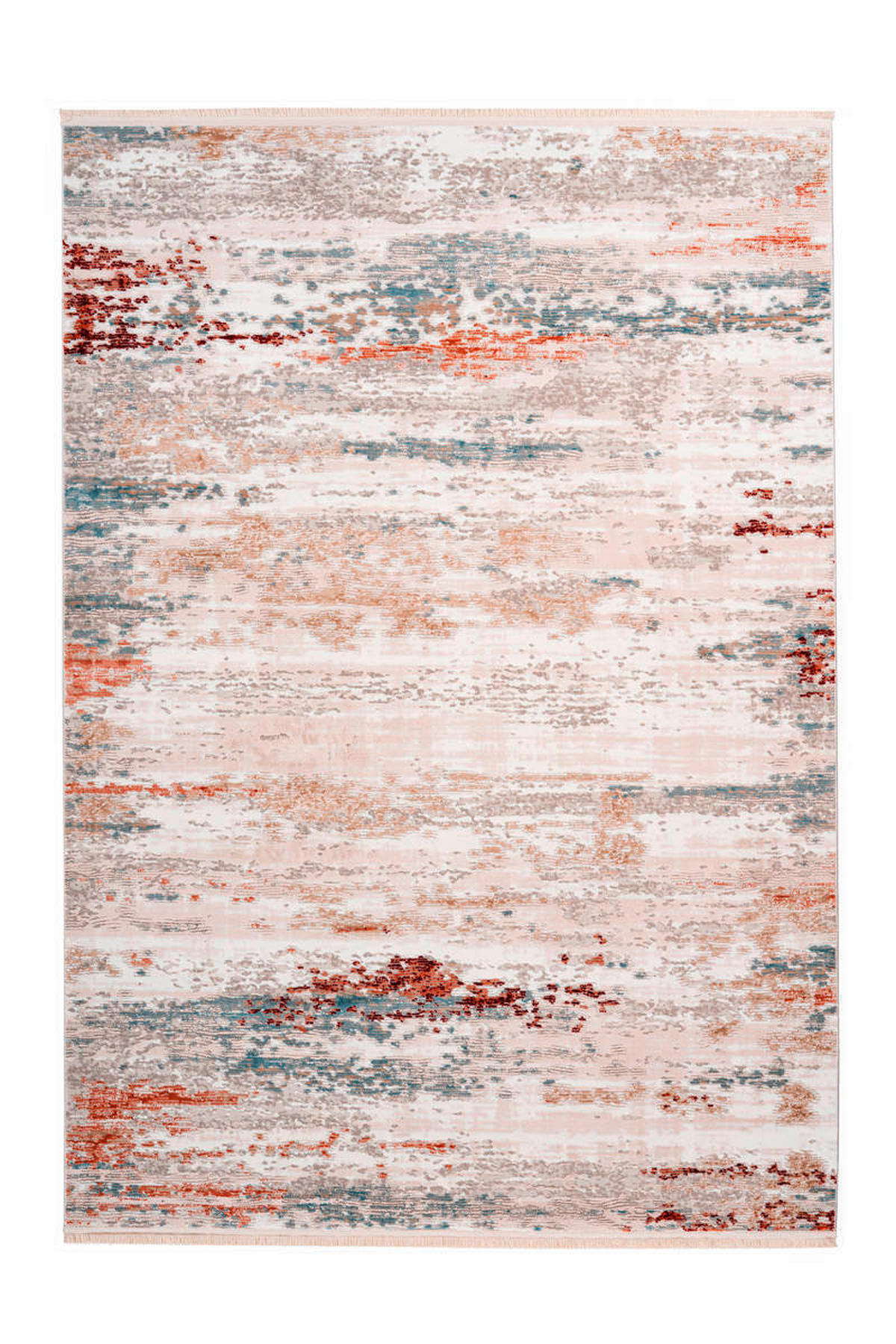 VINTAGE-TEPPICH 120/180 cm Akropolis Grau, Rosa  - Rosa/Grau, Design, Textil (120/180cm) - Kayoom