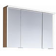 SPIEGELSCHRANK 90/65,6/15 cm  - Chromfarben/Eichefarben, Design, Glas/Holzwerkstoff (90/65,6/15cm) - Dieter Knoll