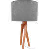 KINDERTISCHLEUCHTE 30/55 cm   - Naturfarben/Grau, Natur, Holz (30/55cm)