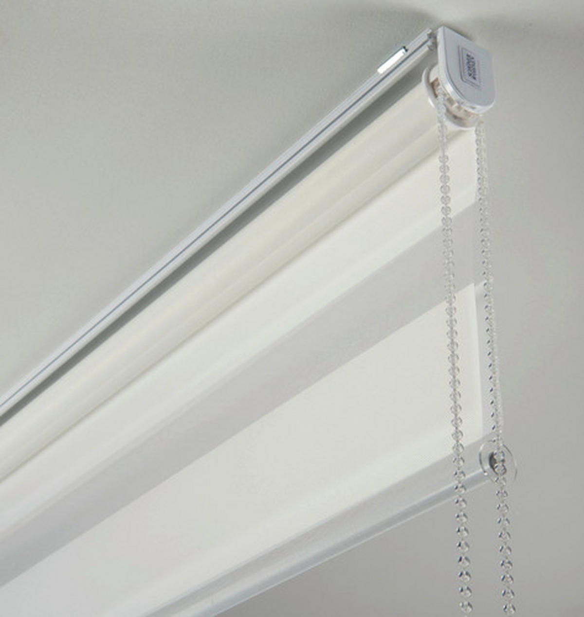 DUBBEL RULLGARDIN 80/210 cm  - vit, Basics, textil (80/210cm) - Schöner Wohnen