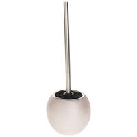 WC KEFA SO STOJANOM - ružová/chrómová, Basics, kov/plast (12/36cm) - Sadena
