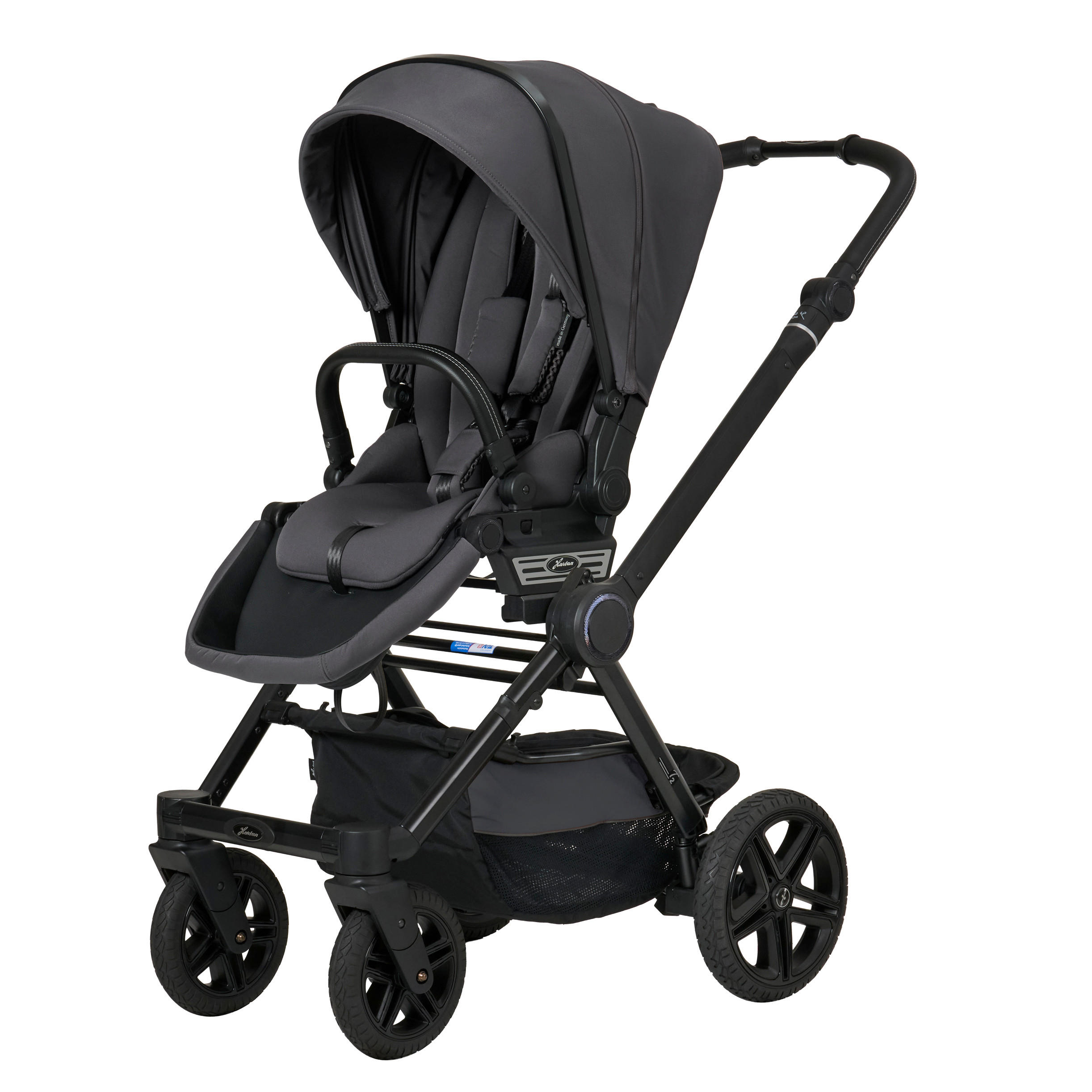 Hartan Kombikinderwagen T2 City HB Dynamic Dunkelgrau 59x118x103 cm