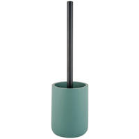 WC KEFE fém, műanyag  műanyag   - fekete/zöld, Trend, műanyag/fém (9,3/36,8cm) - Homeware