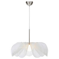 HÄNGELEUCHTE Styrka 75/60 cm   - Weiß, Basics, Textil (75/60cm) - Markslöjd