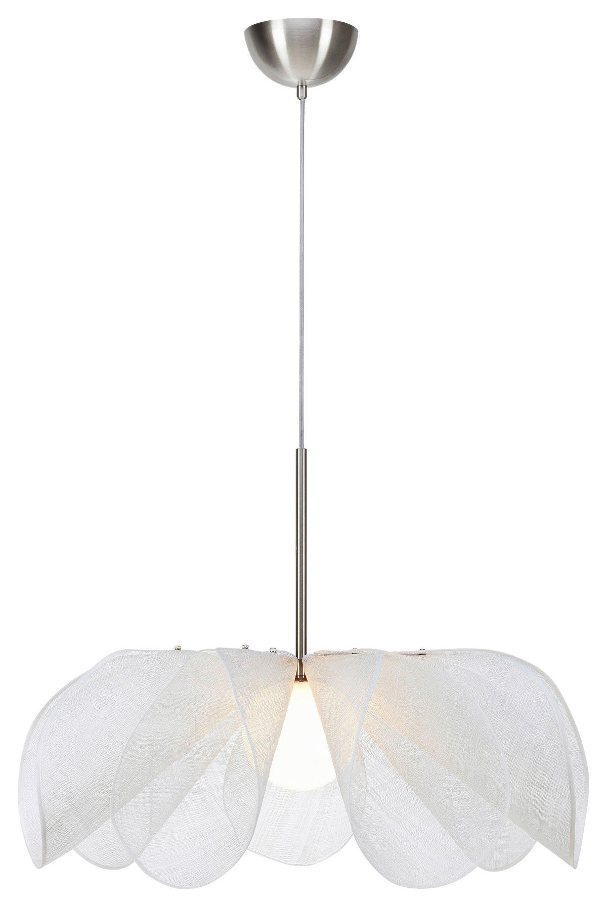 HÄNGELEUCHTE Styrka 75/60 cm   - Weiß, Basics, Textil (75/60cm) - Markslöjd