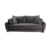 SOFA siva  - siva, Moderno, drvo (235/115/95cm) - Hom`in