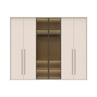 ORMAR SA KLASIČNIM VRATIMA  277/226/60 cm  - Dizajnerski, staklo/pločasti materijal (277/226/60cm)