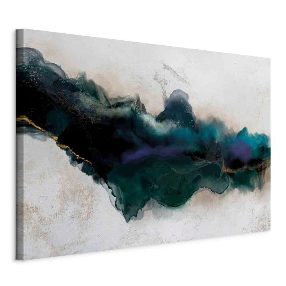 OBRAZ NA PLÁTNE, abstraktné, 90/60/1.2 cm - čierna/sivobiela, Basics, drevo/textil (90/60/1.2cm) - artgeist