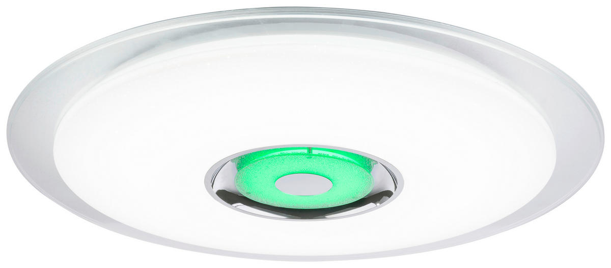 LED-DECKENLEUCHTE  Smart 60/6,1 cm   - Klar/Opal, Basics, Kunststoff/Metall (60/6,1cm) - Novel