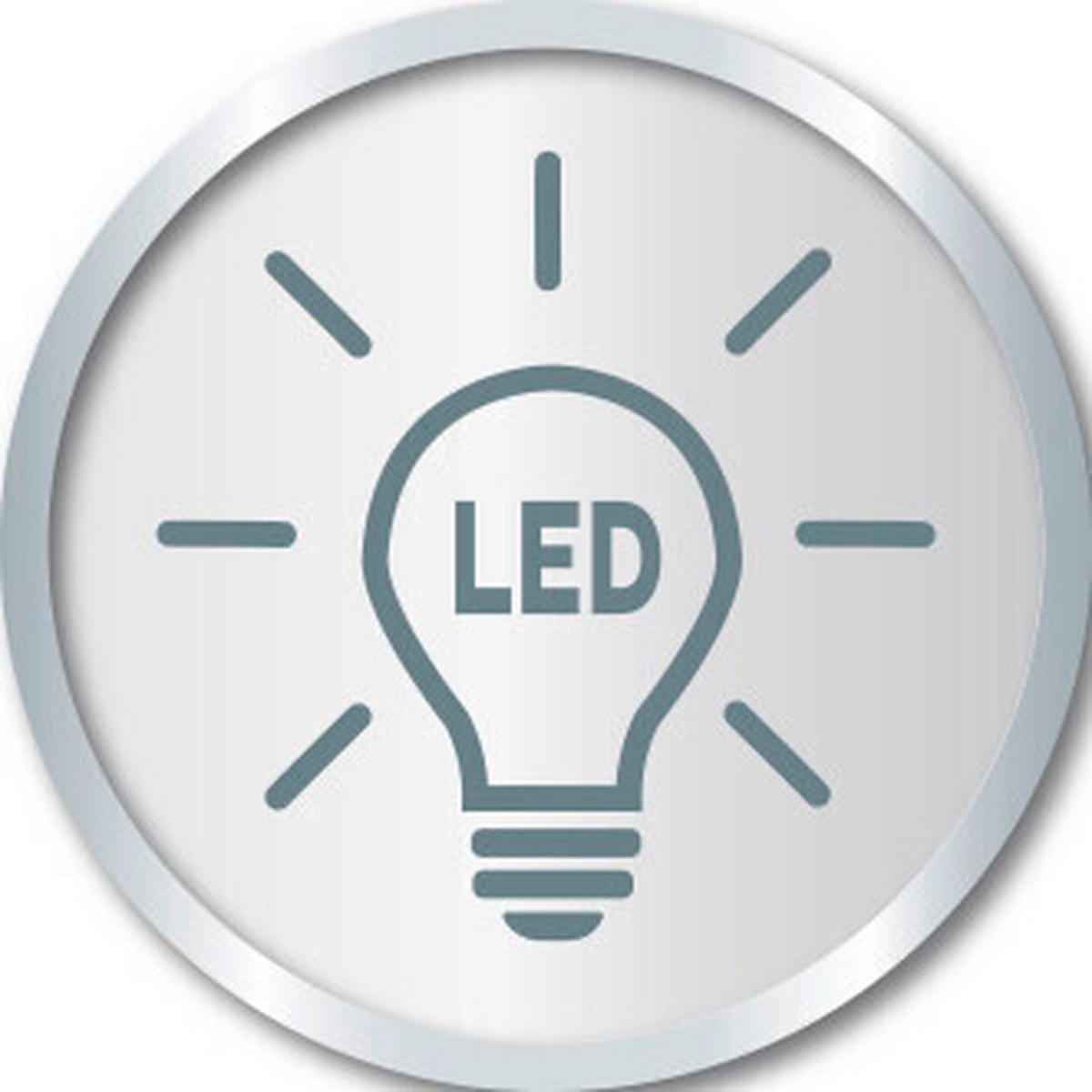 SCHMINKSPIEGEL  - Schwarz, Basics, Metall (18/18/18,5cm) - Tesa