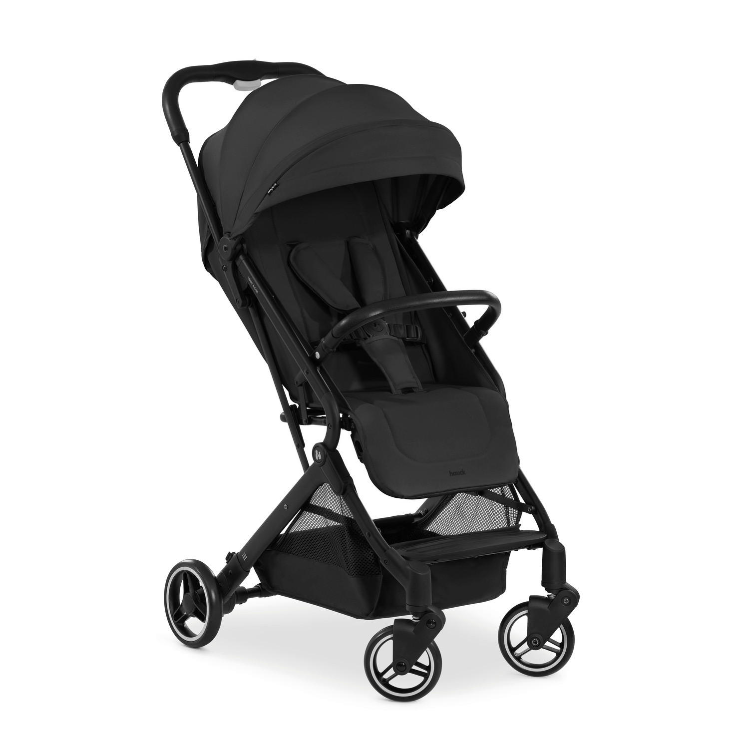 BUGGY Travel N Care  - Schwarz, Basics, Metall (86/50/104cm) - Hauck