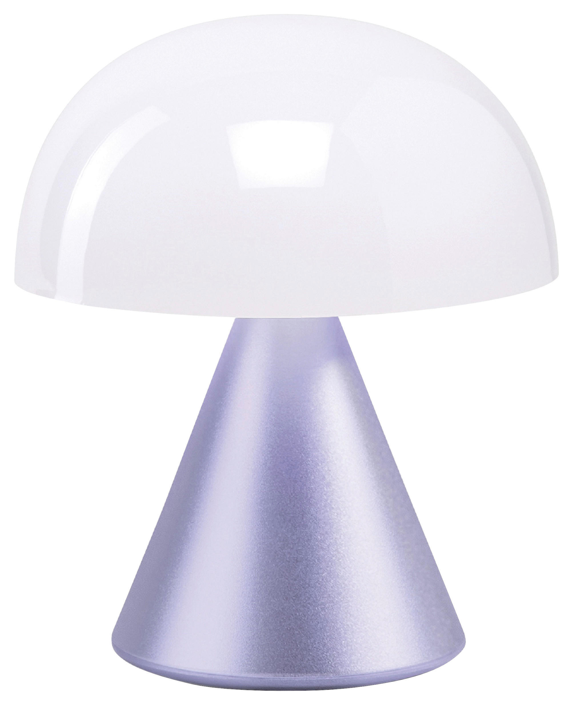 TISCHLEUCHTE 7/8,3/7 cm   - Violett, Design, Kunststoff/Metall (7/8,3/7cm)