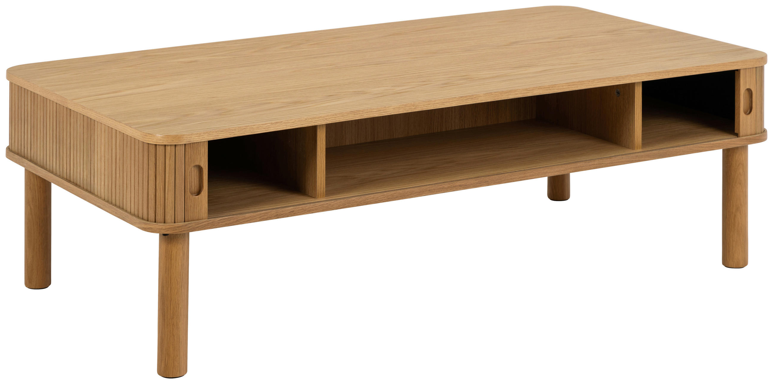COUCHTISCH Langley rechteckig Eichefarben - Eichefarben, Trend, Holzwerkstoff (130/40/70cm)