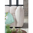ECKSOFA in Chenille Creme  172/272 cm  - Creme/Schwarz, KONVENTIONELL, Kunststoff/Textil (172/272cm) - Carryhome