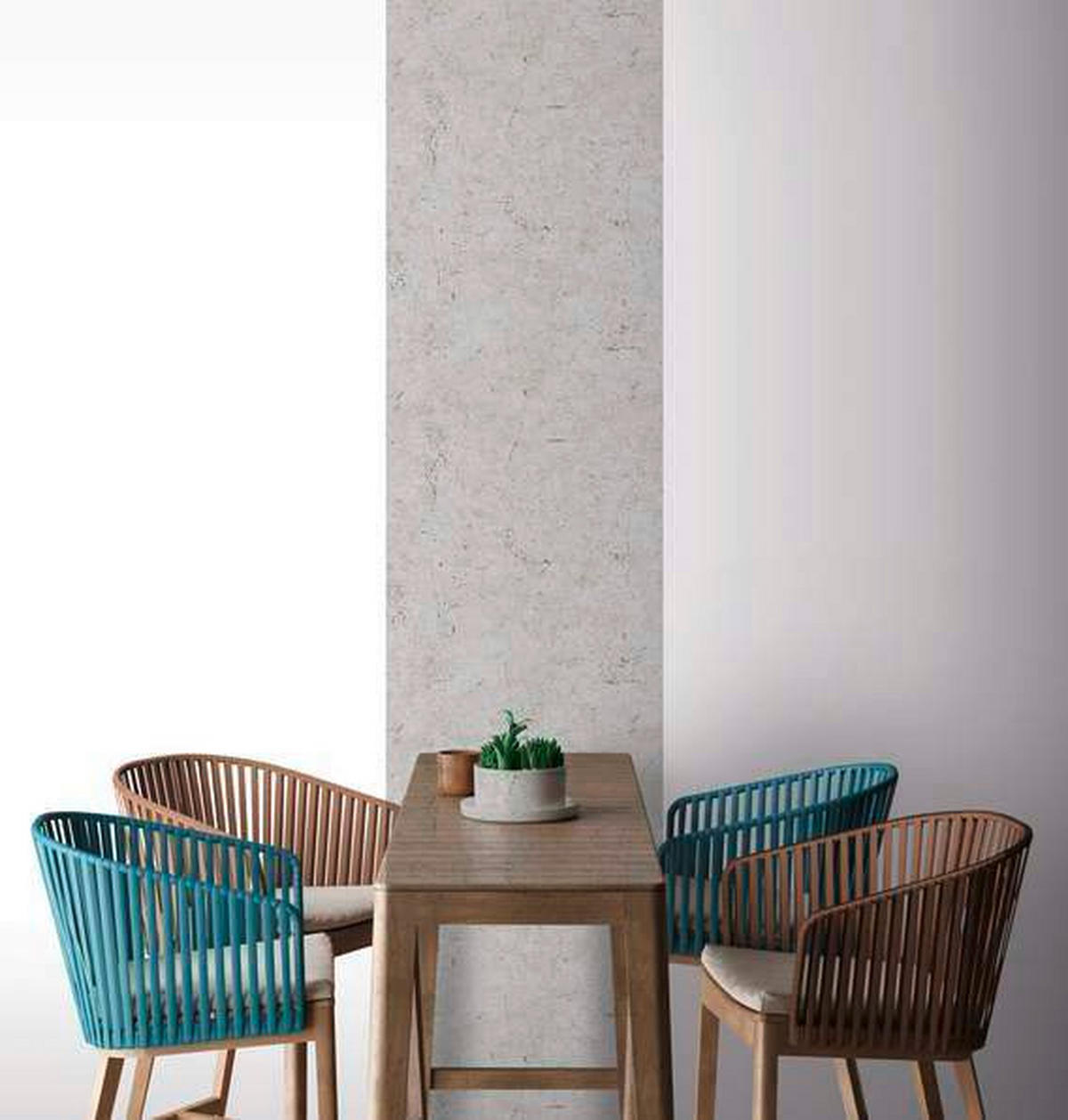 FOTOTAPETE  - Hellgrau, Design, Textil (52/250cm)