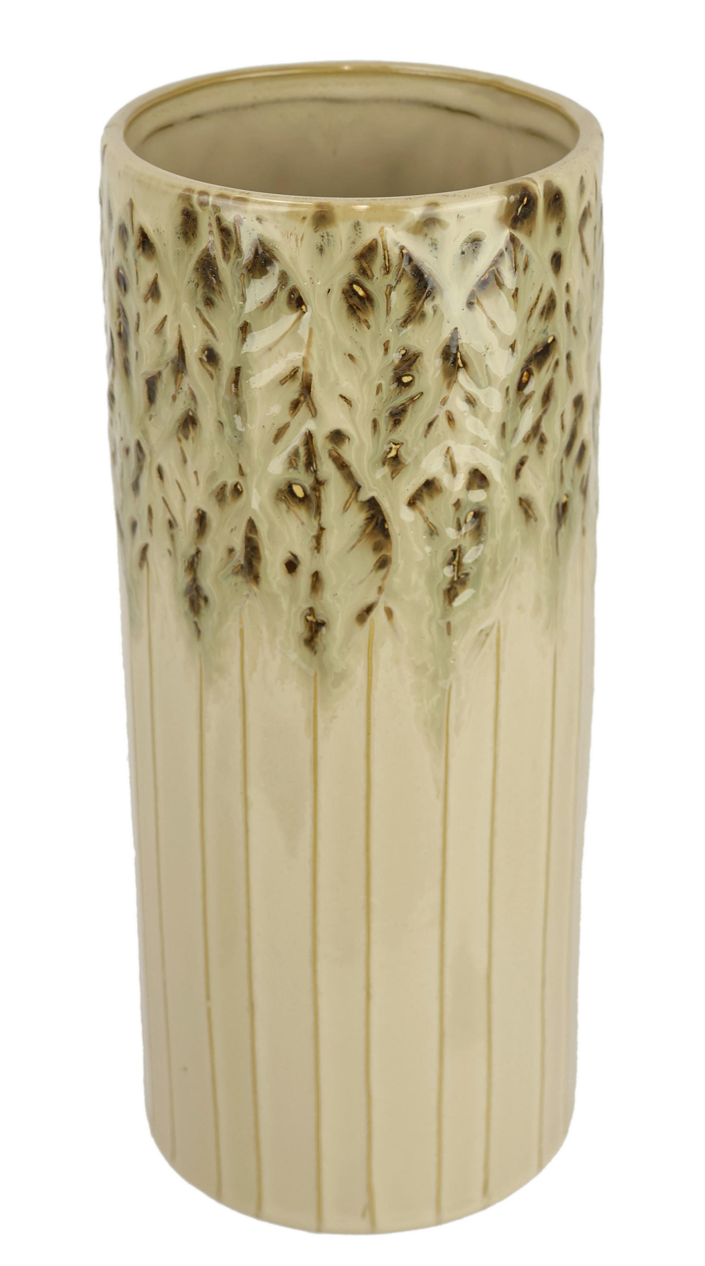 VASE  - Creme, Basics, Keramik (11,5/28cm)
