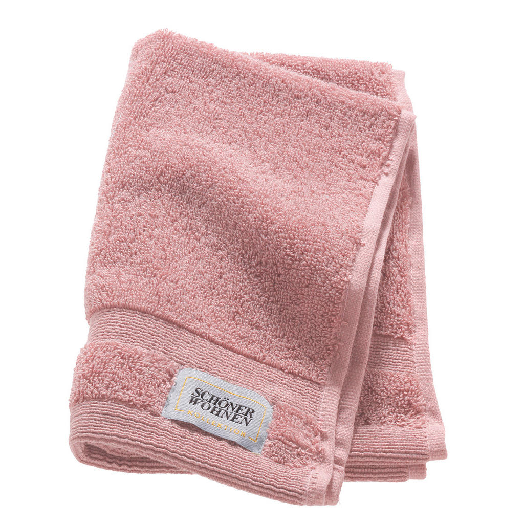 Thumbnail - Schöner Wohnen Frottierset SW-Cuddly, Altrosa, Textil, 6-teilig, Uni, Oeko-Tex® Standard 100, saugfähig, Aufhängeschlauf...