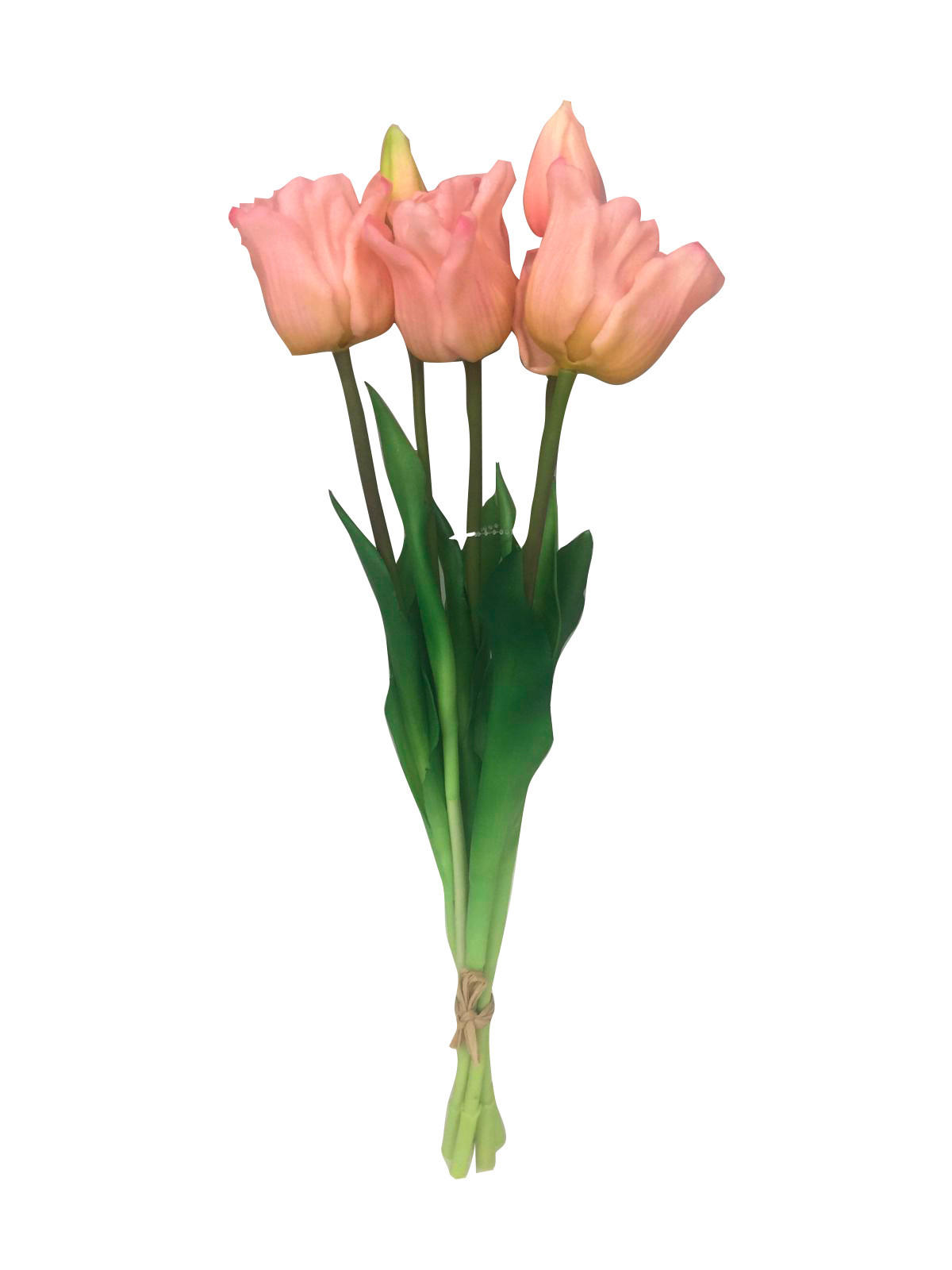 KUNSTBLUME - Weiss/Pink, Lifestyle, Kunststoff/Metall (44cm)