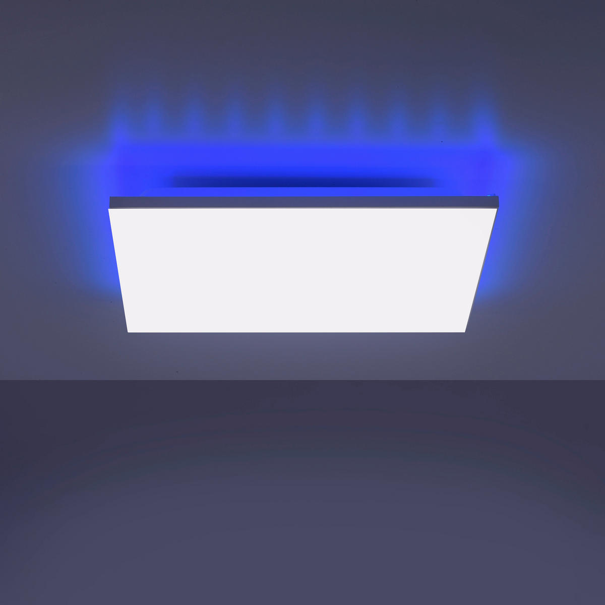 LED-DECKENLEUCHTE 45/45/7 cm   - Weiß, Design, Kunststoff/Metall (45/45/7cm)