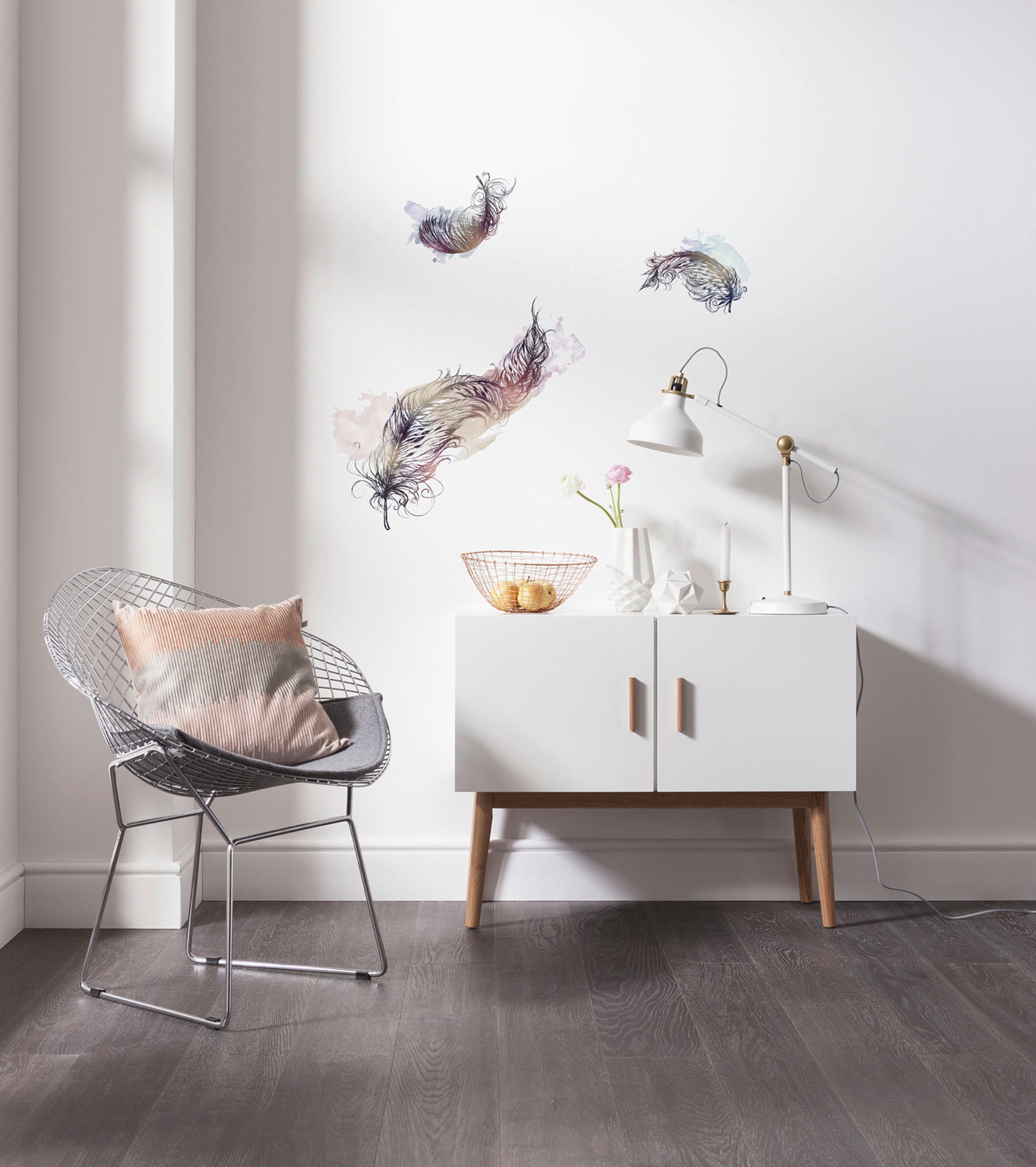 WANDTATTOO - Multicolor, Basics, Kunststoff (50/70cm) - Xora