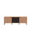TV-ÁLLVÁNY Artisan tölgy  - Artisan tölgy, Basics, faalapú anyag (157/54,5/40cm) - Xora