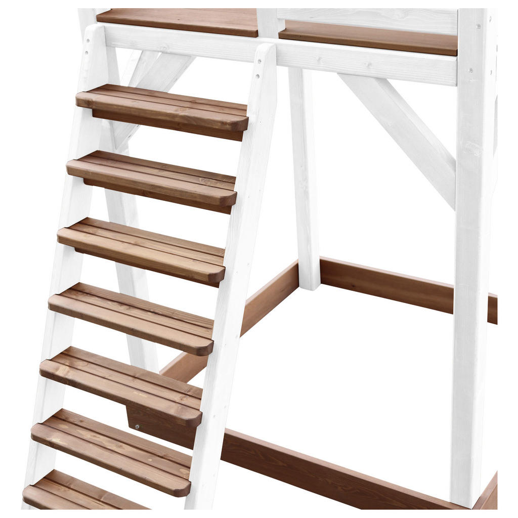 Thumbnail - Ambia Garden Spielturm, Braun, Grün, Weiß, Holz, Kunststoff, 356.6x241.9x349 cm, EN 71, CE, FSC 100%, Outdoor Spielzeug,...