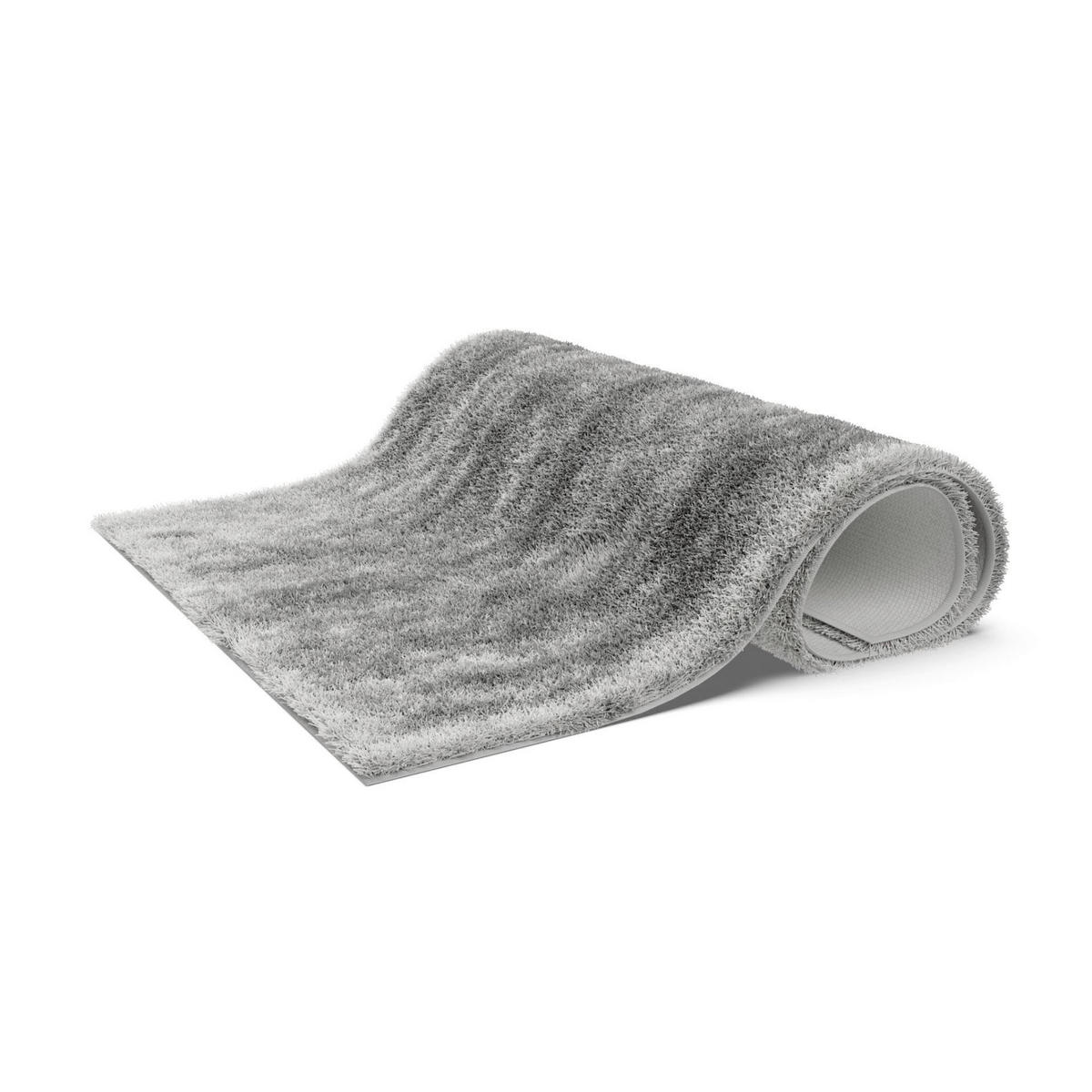 BADTEPPICH ELYSIA Grau 50/60 cm  - Grau, Basics, Kunststoff/Textil (50/60cm) - Grund