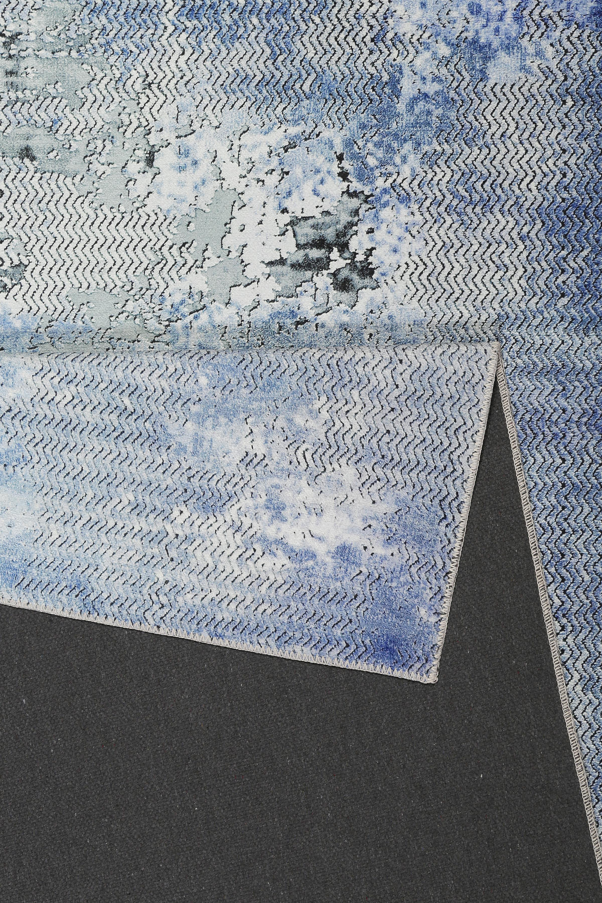 TKANÝ KOBEREC, 160/230 cm, modrá, šedá - šedá/modrá, Design, textil (160/230cm) - Esprit