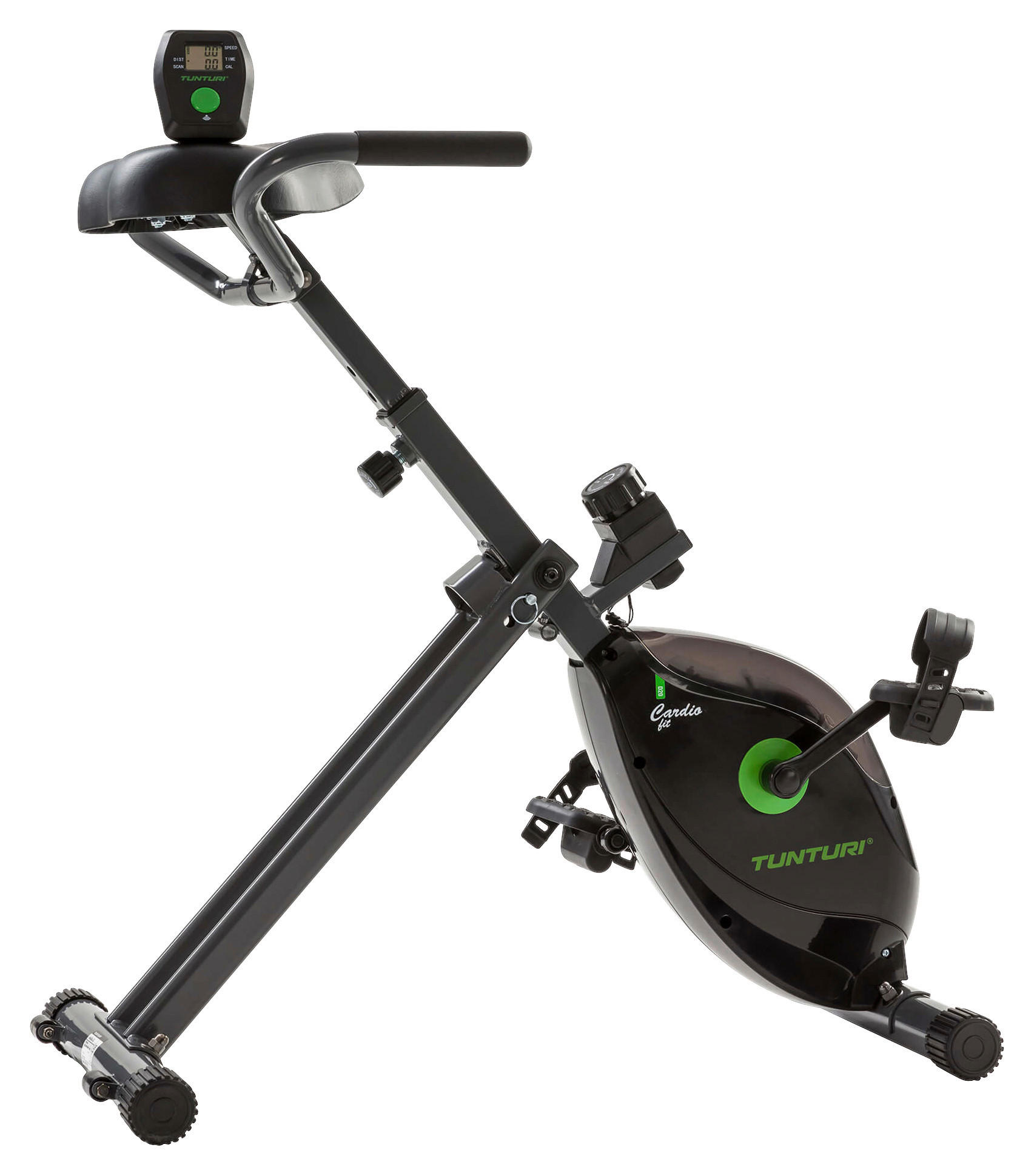 HEIMTRAINER CARDIO FIT D20 - Schwarz/Grau, Basics, Kunststoff/Metall (94,5/46/114cm) - Tunturi