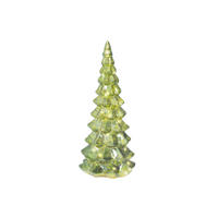 LED DÍSZLÁMPA - zöld, Lifestyle, Üveg (15,00/15,00/33,00cm)