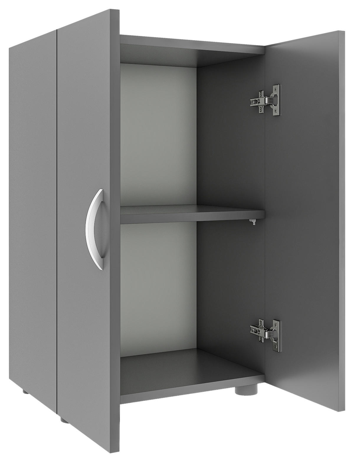 AKTENSCHRANK 49/74/34 cm  - Anthrazit, Modern, Holzwerkstoff (49/74/34cm) - MID.YOU